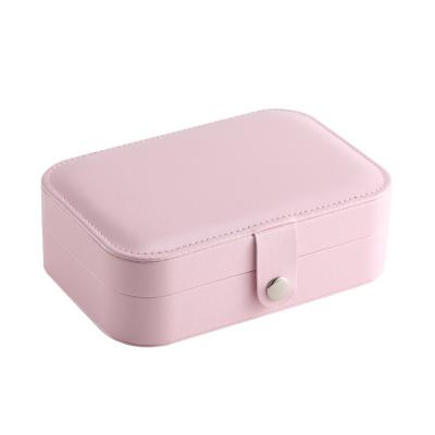 China Wholesale custom leather jewelry package jewelry travel box with logo box a jewelry storage packaging organizer joyero wedding case for sale