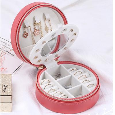 China PU Leather 2022 Hot Selling PU Leather Box Wholesale Pendant Jewelry Boxes, Jewelry Box Customized Logo And Set Luxury for sale