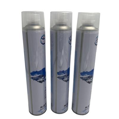 中国 High Quality Empty Tin Can 100 500 600ml Metal Packaging Lacquer Freshener Aerosol Oxygen Air Gas Cans Wholesale 65*160mm 販売のため