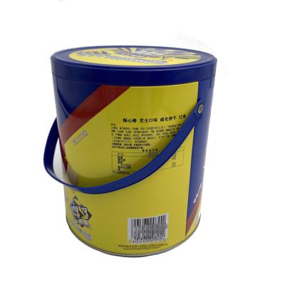 Cina Round Packaging Tin Box Cookies Box Small Food Packaging Factory Direct Selling Metal Tea Tin in vendita