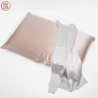 China Mulberry Silk Disposable Purple Silk Pillowcase/Pillow Case For Home/Hotel From China for sale