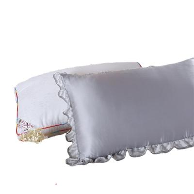 China Wholesale Disposable 100% Silk Pillowcase Gray Mulberry Silk Pillow Case for sale