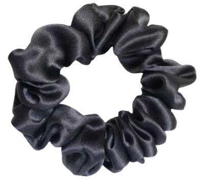 China Goden Gray Elastic Hair Ties Ponytail Silk Holder Hair Scrunchies Hair Decoration Hair Ties Band Hair Ties for sale