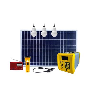 China Home 100 150 watt portable pay as you go paygo home systems solar powered kit for offgrid areas for sale