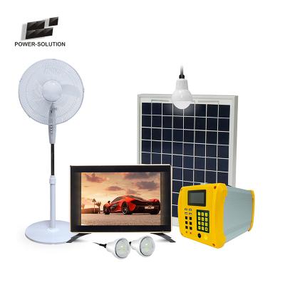 China Largest Circuit Solar OEM/ODM Charging Factory Overcurrent and Overvoltage Protection, Payg Solar Generator SHS Run TV Kits, Cheapest 20W 30W 50W 100W Pay As You Go Solar Home System for sale