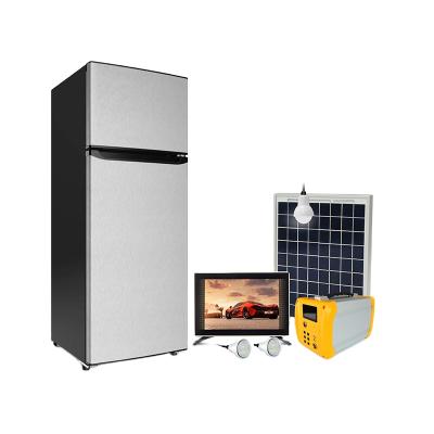 China 500W Solar Power Inverter Generator 150W Solar Panel Lighting System Home Run TV Refrigerator for sale