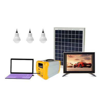 China 50W Circuit Off-Grid Lighting System Solar Power TV Fan Charging Laptop Overcurrent and Overvoltage Protection for Home Sale for sale