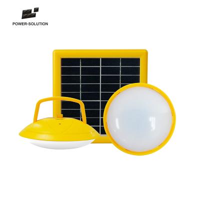 China PS-K017 home convenient solar lamp system with hpme light for two rooms for sale