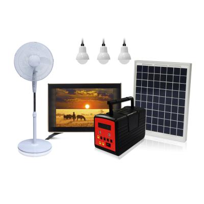 China CE RoHS 12V/13000mAh Home Solar Power Energy System Support Fan and Home TV for sale