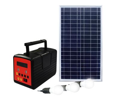 China Home High Quality Solar Home Lighting With Solar Lantern Phone Charging Function for sale