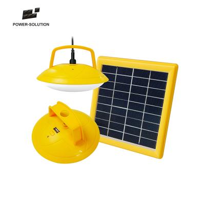 China Home Low Cost Home 2018 New Design Products Lighting Indoor Solar Kits With 2 Yellow Bulbs for sale