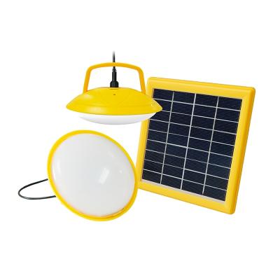 China New Home Items Portable Solar Led Light With USB Charging for sale