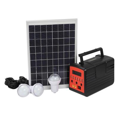 China Portable Offgrid Solar Panel Home Kit Home Power Station with Lantern Lamps Torch Wall Lantern Light for Outdoor Garden Camping for sale