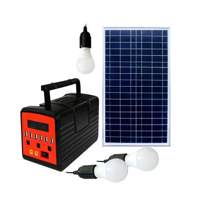 China 3 DC 12V Output Power Panel Kit Solar Energy System Home / Solar Home System with Mobile Phone Charger for sale