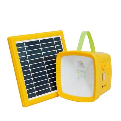 China Lighting LED Solar Rechargeable Lantern with FM Radio and Cell Phone Charger Suitable for Camping and Home for sale