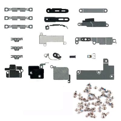 China Full Silicion Small Metal 1setscrew+Inner Parts Accessories For iPhone 5S 6G 6S 7G 8G 8Plus X XS XR XSMAX Holder Bracket Shield Plate for sale