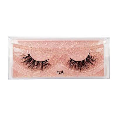 China Flew Factory Produce 1 Pair Real 3d Mink Hair With False Eyelashes For Natural Eyelashes for sale