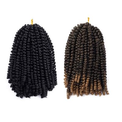 China Factory Outlet Curly Lace Front Side Part Loop Twist Braids Wigs With Hair Hot Sale Braid For Color Women Braiding Hair for sale