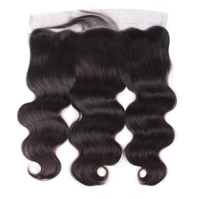 China Custom Lace Closure Body Wave Virgin Human Hair Natural Color 100 Unprocessed With Cuticle Aligned Hair Body Wave for sale