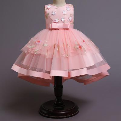 China R278 Latest Kids Regular Formal Dress Wholesale Dress Customize Kids Birthday Bridesmaids Puffy Wedding Dresses for sale