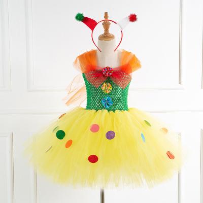 China SX-HD93310 Breathable Clothing Children Love Girl Dresses Baby Tutu Colorful High Quality Birthday Dress Beautiful for sale