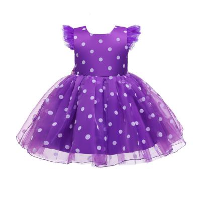 China Wholesale Plus Size BBZ Kids Dress Children Girl Princess Party Frock Little Baby Birthday Dress 1 Year Old Girl for sale