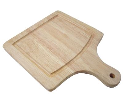 China Sustainable Food Safety Kitchen Rubber Wooden Cutting Board for sale