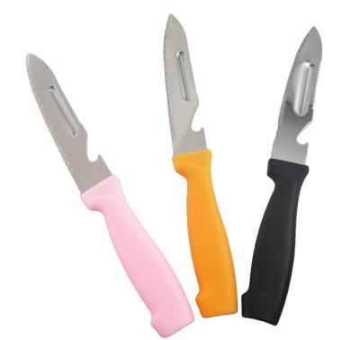 China Sustainable Wholesales Stainless Steel Fruit And Peeler Knife Multipurpose Knife For Kitchen for sale