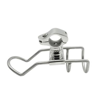 China 316 Stainless Steel High Mirror Polished 316 Stainless Steel Clamp-on Fishing Rod Holder Boat for sale