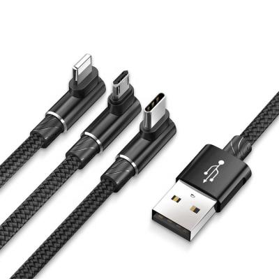 China 3in1 / Mini / Direct Charging / Baseus Portable MVP 3 in - 1 Factory High Quality Data Transfer Usb Mobile Game USB Cable for sale