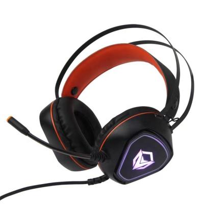 China Comfortable Wearing MEETION HP200 Wired Noise Reduction Colorful Head Worn Gaming Earphone for sale