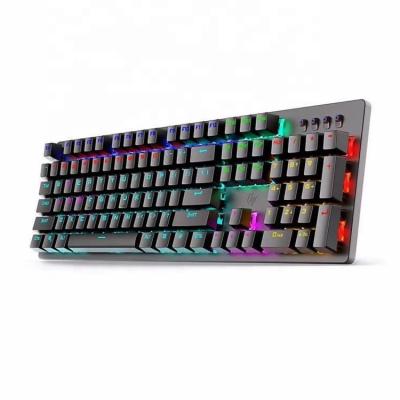 China Mechanical Axis Black Red Axis Black Tea Axis Gaming Keyboard Laptop Gaming Esports Keyboard for sale