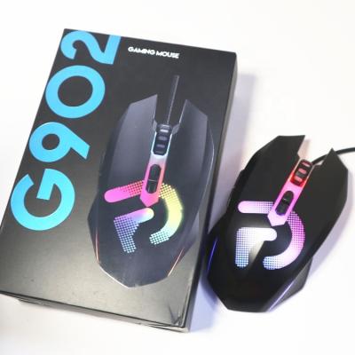 China Hot High DPI Style G902 Ergonomic Gaming Mouse USB Wired Mouse RGB Dazzle Color DPI For Laptop PC Computer Game for sale