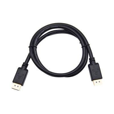 China Video Signals Transmission 1.8m 1m DP Displayport Cable To DP Cable Video-Audio Male To Male 1080p Adapter Cable For HDTV Projector Laptop for sale