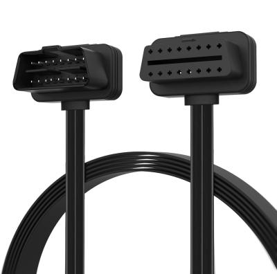 China All Car Manufacturer OBD 2 Cable 26Awg Obd Extension Cable Chinese Pure Copper Obd Cable for sale