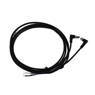 China Electronic Manufacturer M5 4-Pin Elbow Chinese Male Cable Automotive Harness for sale