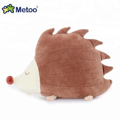 China Super Soft Plush Cartoon Toy Nap Pillow Metoo Hedgehog Plush Animal Pillow for sale