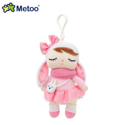 China Promotional Key Chain Stuffed Rabbit Plush Toy Stuffed Cartoon Doll Manufacturer Soft Toy Original Custom Made Imitation Angela for sale