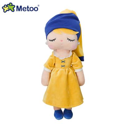 China Original imitation cartoon toy 2021 design new plush stuffed toy Angela doll in large painting style for sale