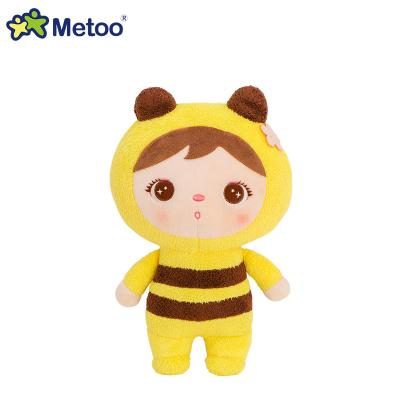 China Manufacturer China Custom Design Toy New Design Metoo Doll Cartoon Stuffed and Plush Toy Animal Bee Doll Toy for sale