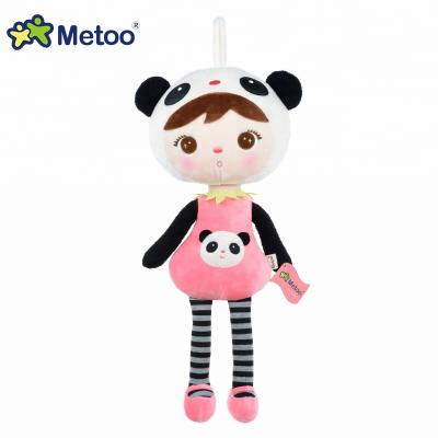 China Lovely Panda Plush Toy 3+ Plush Doll Jibao Custom Wholesale Imitation Soft Panda For Children for sale