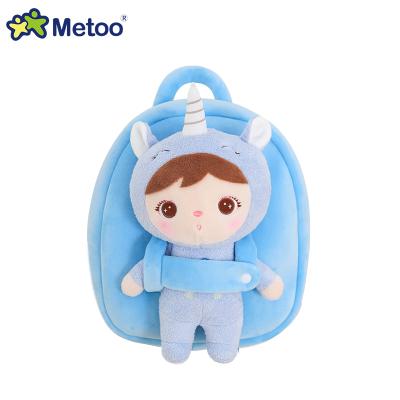 China Custom imitation plush toy manufacturer Jibao doll backpack bag plush backpack children's backpacks with a removable toy for sale