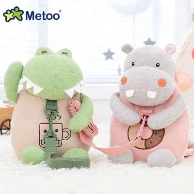 China 3+ Rabbit Cocoa Plush Toy Doll Traction Bag Child Loss Prevention Shoulder Bag Imitation Plush Toys for sale