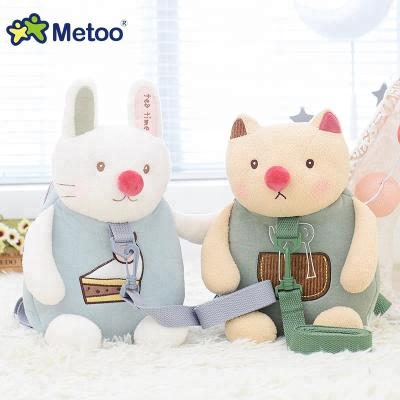 China Cat Backpack For Kids And Plush Imitation Cartoon 3+ Small Toddler Baby School Bags for sale