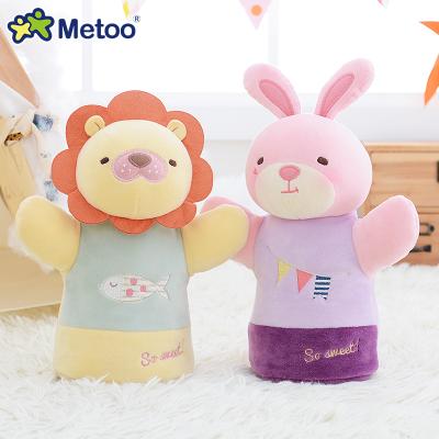 China Custom Imitation Smart Plush Stuffed Toy Wholesale Plush Hand Puppet Toy For Kinds for sale