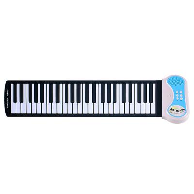 China Can record the music you play 49 Key Electronic Piano /Musical Instruments /Electronic Keyboard Roll Up Piano for sale