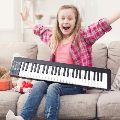 China ABS 49 Keys Electronic Piano For Newest Portable Piano With One Speaker And Battery for sale