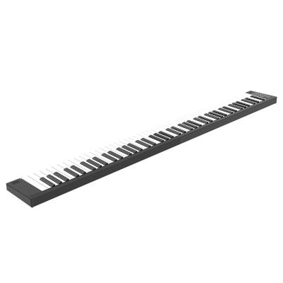 China New Product Foldable Piano Piano Electronic MIDI Keyboard With Battery And Speaker PJ88B for sale