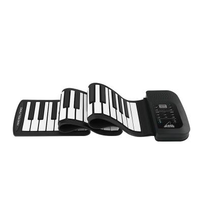 China Waterproof Promotional Musical Instruments 61 Digital Keys Roll Up Piano With Midi Function for sale