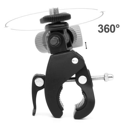 China Factory Sale Portable Flexible Quick Release Bike Bicycle Handlebar Seatpost Mount Clamp For Gopros Hero 4/3+ Camera SJ4000 for sale